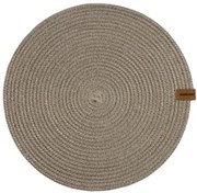 Horecano - Плетена подложка за хранене кръгла ф35см бежова (HC-24713) (YUV.113-B)