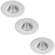 Philips - К-кт 3бр. LED димируеми лунички за баня LED/5,5W/230V 2700K IP65