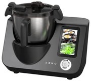 Кухненски робот 20в1 AENO ACR0001S GastroLab, 1000W, Wi-Fi, 8 програми, 12 степени, 3.5l, Touch screen, Таймер, Черен