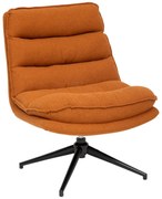 Въртящ се фотьойл atmosphera Harper - Оранжев