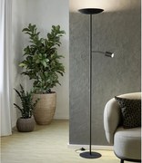 Eglo 901977 - Димируема LED подова лампа CONIVARINO LED/26,5W/230V +LED/4W черна