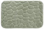 Зелен килим за баня 50x80 cm Ricochet – douceur d'intérieur