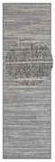Сив килим за външно приложение 350x80 cm Gemini - Elle Decoration