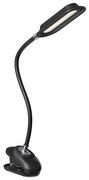 Immax 08998L - LED+CCT димируема настолна лампа с щипка CLIP 7,5W/230V черна