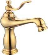 Mexen Vela батерия за мивка, златна - 744500-50