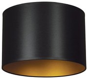 Абажур ШИНЦ ЧЕРЕН/ЗЛАТО - цилиндър, E27