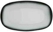 Gural Porselen - Marmaris White/Black Овално плато 24x14cm. (NBNEO24KY63SYH)