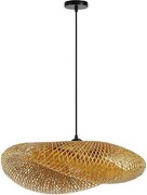 Immax 08270L - Пендел HILO 1xE27/40W/230V Ø 80 см бамбук