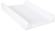 CebaBaby - Подложка за повиване с фиксирана дъска двустранна COMFORT 50x70 cм бяла