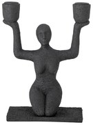 Свещник от полирезин Lucie - Bloomingville