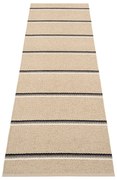 Бежова пътека за открито и закрито 70x240 cm Olle Mud Beige – Pappelina