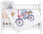 CHIPOLINO Сет за легло 5 части МЕЧЕ С КОЛЕЛО