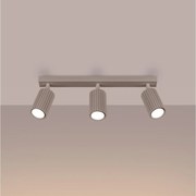 Brilagi - LED точково осветително тяло CRESTO 3xGU10/10W/230V таупе