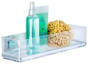 WENKO 22685100-Полица VACUUM-LOC QUADRO ED 38,5x14,5 cm сребрист/лъскав хром