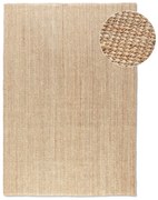 Килим от юта в естествен цвят 190x280 cm Bouclé - Hanse Home