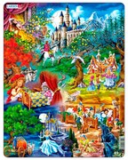 Larsen - Пъзел:  Детски – "Приказки" – 33 части, голям