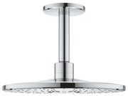 Ceiling Душ глава с рамо Grohe Rain Душ Smart Active-Glossy Silver