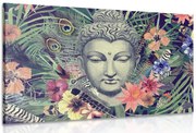Картина на платно – Буда на екзотичен фон