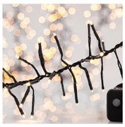 LED външна коледна гирлянда CLUSTER 588xLED/8 функции 8,5 m IP44 топло бяло