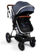 Комбинирана детска количка Veyron Moni - дънки