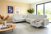 Ъгъл диван Amelion Plus-White