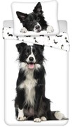 Единично памучно детско спално бельо 140x200 cm Border Collie – Jerry Fabrics