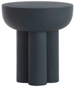 Метална кръгла странична масичка ø 46 cm Mikola – Light &amp; Living