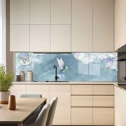 Гръб за кухня - Зелено колибри