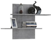 Висящ стенен рафт СИМПЛЕ Бетон Милениум - СТЕНЕН РАФТ ЗА ДНЕВНА/ АНТРЕ