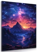 Картина на платно – Залез с нощно небе