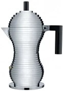 Alessi - Кафеварка Pulcina 6 чаши черно - MDL02/6B
