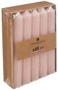 Комплект свещи без аромат atmosphera Hugo, 16 cm, 10 бр - Светлорозов