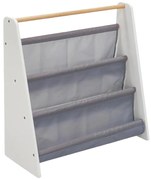 GINGER HOME Органайзер/етажерка 3 нива БЯЛО/СИВА