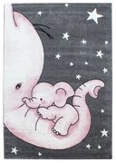 Розово-сив детски килим 120x170 cm Kids – Ayyildiz Carpets