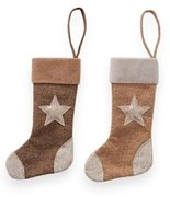 Комплект от 2 висящи коледни чорапа Stevy - Boltze