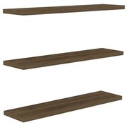 Рафтове в орехов декор в комплект от 3 броя Boss - Kalune Design