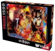 Anatolian - Пъзел Вълчица - 1500 части