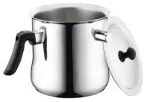 Иноксова млековарка с двойни стени 2,5л (CW-M001)