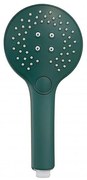 Подвижна душ глава 7305DG, ABS, тъмнозелен, 3 функции, 26х14.5см
