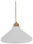 Бяло висящо осветително тяло, височина 150 cm Elena - SULION