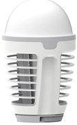 LED преносима лампа с капан за насекоми LED/5W/1800 mAh IPX4 бяла/сива