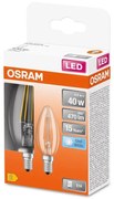 К-кт 2x LED Крушка FILAMENT B35 E14/4W/230V 4000K - Osram