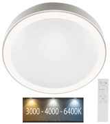 LED Димируем плафон LED/40W/230V 3000K/4000K/6500K + д.у.