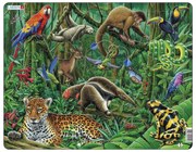 Larsen - Пъзел: Животни – "Джунгла" – 70 части, голям