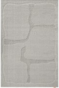 Сив вълнен килим 200x300 cm Morphic Organica – Agnella