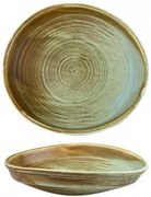 Horecano - Порцеланова чиния дълбока / асиметрична 26x23см RIVER-(ZA0069-10-f-RV)