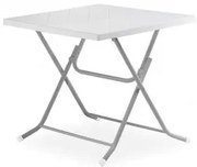 Градинска маса Bilbo 80 х 80см - Бяла