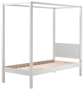 Бяло детско легло 90x200 cm PINO CANOPY – Vipack