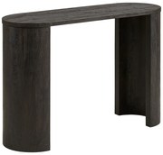 Тъмнокафява конзолна маса от декор от дъб 38x114 cm Bibione – House Nordic