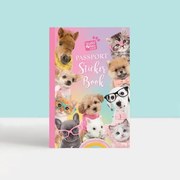 Studio Pets - Книжка със стикери за паспорт и куфарчета, малка